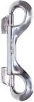 ZADO Snap Hook - carabină dublă din metal, argintie