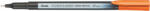 Pentel Tűfilc, 0, 4 mm, PENTEL "Pointliner", narancssárga (S40-F)