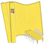 Pack Service Asztalterítő tekercs víztaszító 1, 2 x 5 m Airspun nemszőtt textil - napsárga