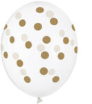  Balloons 30cm, Dots, Crystal Clear (1 pkt / 6 pc. ) (SB14C-223-099G-6)
