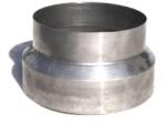 FM alumínium szűkítő Ø130- 76 mm natúr