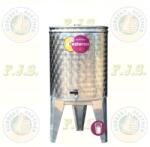 Panka Pálinkatartály inox 60L 1 db 1/2" csappal