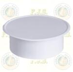 FM alumínium faldugó Ø105 mm Szinterezett fehér