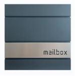  Postaláda Nova inox/antracit-egyenes betéttel