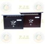  Postaláda szürke antik nagy fekvő, kültéri