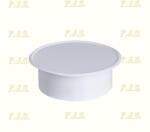 FM alumínium faldugó Ø160 Szinterezett fehér