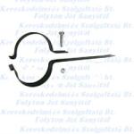 FM Füstcső csőbilincs Ø105 mm Fekete acél