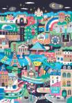 Pieces & Peace - Puzzle Monumente din Paris - 1 000 piese Puzzle