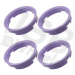  Set 4 inele de centrare jante 72.6-66.1 mm (JSB726661)