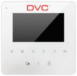 DVC Monitor TFT Hands-Free 4, 3" pentru Sistem Videointerfon, 2 Fire, Montaj Pe Suprafață, Alb - DVC DT437 (DT437)