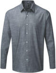 Premier PR245 MEN'S COTTON SLUB CHAMBRAY LONG SLEEVE SHIRT S (PR245INDIS)