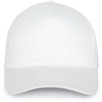 K-UP Kp111 Trucker Mesh Cap - 5 Panels U (kp111-white-unic-100)