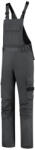 TRICORP Bib & Brace Twill Cordura kantáros munkanadrág unisex sötétszürke 48 (T67T448)