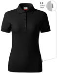 RIMECK Reserve galléros póló női fekete 01 (brand label) S (R23LB13)