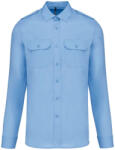 Kariban KA505 MEN'S LONG-SLEEVED PILOT SHIRT S (K505-SKY BLUE-S-12)
