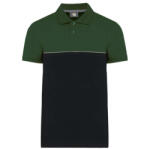 WK. Designed To Work WK210 UNISEX ECO-FRIENDLY TWO-TONE SHORT SLEEVE POLO SHIRT S (3663938314266)