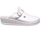 Sanital Light 1373 női klumpa - csatos - zárt - fehér