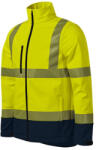 RIMECK HV Drop softshell kabát unisex fluoreszkáló sárga M (5V39714)