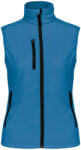 Kariban KA404 LADIES' SOFTSHELL BODYWARMER 2XL (K404-AQUA BLUE-XXL-10)