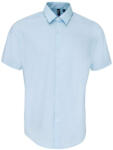 Premier PR209 MEN'S POPLIN SUPREME SHORT SLEEVE SHIRT L/XL (PR209LBLU17)
