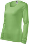 MALFINI Slim póló női borsózöld XS (1393912)