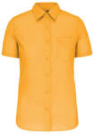 Kariban KA548 JUDITH - LADIES' SHORT-SLEEVED SHIRT S (K548-YELLOW-S-12)
