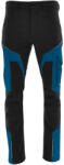 SARA Comfort Winter bélelt softshell deréknadrág fekete - petrol kék
