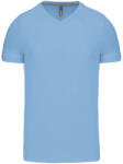 Kariban KA357 FÉRFI RÖVID UJJÚ V-NYAKÚ PÓLÓ XL (K357-SKY BLUE-XL-50)