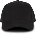 K-UP Kp108 Oekotex Tanúsítvánnyal Rendelkező 6 Paneles Sapka U (kp108-black-uniq-100)
