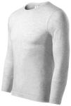Piccolio Progress LS póló unisex világosszürke melírozott S (P750313)