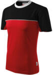 RIMECK Colormix póló unisex piros 4XL (1090719)