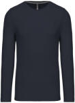 Kariban KA359 FÉRFI HOSSZÚ UJJÚ KÖRNYAKÚ PÓLÓ 3XL (K359-NAVY-3XL-50)