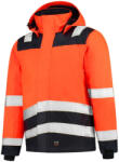 TRICORP Midi Parka High Vis Bicolor munkakabát unisex fluoreszkáló narancssárga L (T519815)