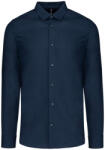 Kariban KA513 MEN’S LONG-SLEEVED COTTON POPLIN SHIRT M (K513-NAVY-M-12)