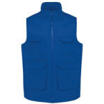 Designed To Work WK607 UNISEX PADDED MULTI-POCKET POLYCOTTON VEST 3XL (3663938307206)
