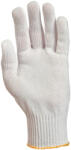  Kötött, Vékony Fehér Poliamid Kesztyű, 3 Szálas, Rugalmas_9