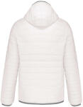 Kariban KA6110 MEN'S LIGHTWEIGHT HOODED PADDED JACKET M (K6110-WHITE-M-15)