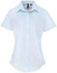 Premier PR309 WOMEN'S POPLIN SUPREME SHORT SLEEVE SHIRT 5XL (PR309LBLU24)