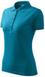 MALFINI Pique Polo galléros póló női sötét türkiz 2XL (2105917)