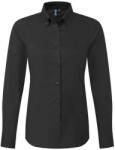 Premier PR384 SUPREME’ OXFORD WOMEN’S LONG SLEEVE SHIRT XS (PR384BLACXS 024)