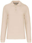Kariban KA243 FÉRFI HOSSZÚ UJJÚ PIQUÉ PÓLÓING XL (K243-LIGHT SAND-XL-25)