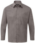 Premier PR200 MEN'S LONG SLEEVE POPLIN SHIRT S (PR200DGRE14.5)