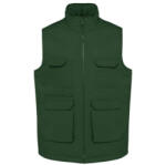 Designed To Work WK607 UNISEX PADDED MULTI-POCKET POLYCOTTON VEST L (3663938306957)