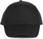 K-UP Kp116 Cotton Cap - 5 Panels U (kp116-black-unic-100)
