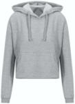 Just Hoods AWJH016 WOMEN'S CROPPED HOODIE XS (JH016HGRXS24)