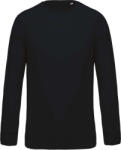 Kariban KA480 MEN'S ORGANIC COTTON CREW NECK RAGLAN SLEEVE SWEATSHIRT M (K480-NAVY-M-20)