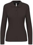 Kariban KA244 LADIES' LONG-SLEEVED POLO SHIRT S (K244-DARK GREY-S-25)