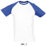 SOL'S So11190 Sol's Funky - Férfi 2 Színű Raglán Ujjú Póló 2xl (3660734087844)