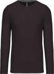 Kariban KA359 FÉRFI HOSSZÚ UJJÚ KÖRNYAKÚ PÓLÓ 2XL (K359-DARK GREY-XXL-50)
