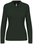 Kariban KA244 LADIES' LONG-SLEEVED POLO SHIRT 2XL (K244-FOREST GREEN-XXL-25)